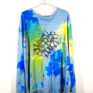 Hand painted pro style George XL long sleeve